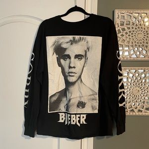 Justin Bieber Purpose Tour Sorry Long Sleeve Top